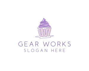 Sweet Cupcake Pastry logo design