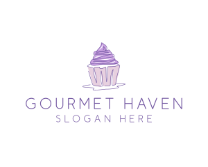 Sweet Cupcake Pastry logo design