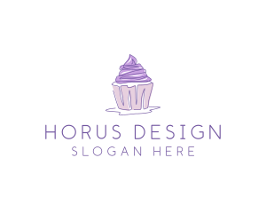 Sweet Cupcake Pastry logo design