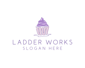 Sweet Cupcake Pastry logo design