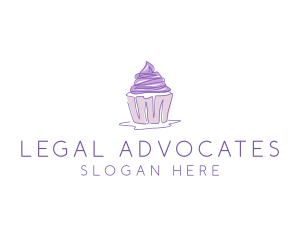 Sweet Cupcake Pastry logo design