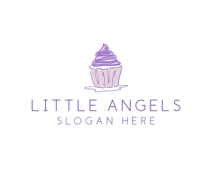 Sweet Cupcake Pastry logo design