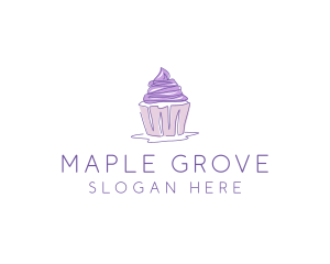 Sweet Cupcake Pastry logo design