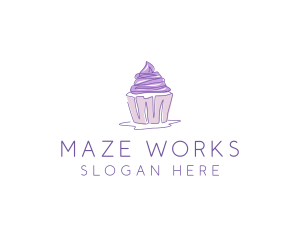 Sweet Cupcake Pastry logo design