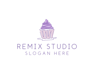 Sweet Cupcake Pastry logo design