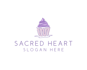 Sweet Cupcake Pastry logo design