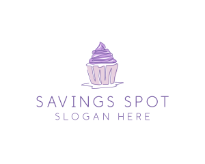 Sweet Cupcake Pastry logo design