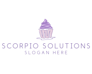 Sweet Cupcake Pastry logo design