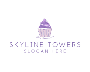 Sweet Cupcake Pastry logo design