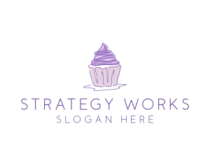 Sweet Cupcake Pastry logo design