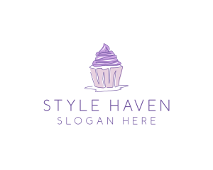 Sweet Cupcake Pastry logo design