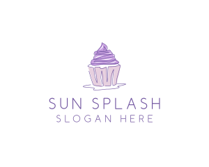 Sweet Cupcake Pastry logo design