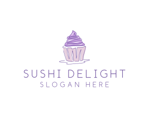 Sweet Cupcake Pastry logo design