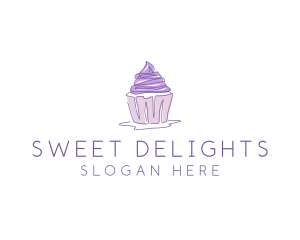 Cupcake - Sweet Cupcake Pastry logo design