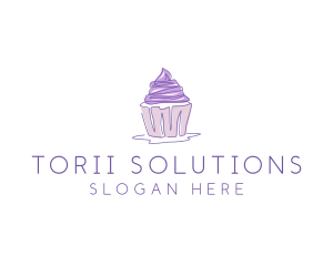 Sweet Cupcake Pastry logo design