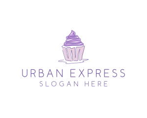 Sweet Cupcake Pastry logo design