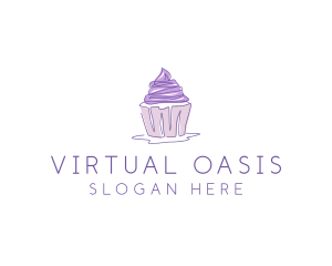 Sweet Cupcake Pastry logo design