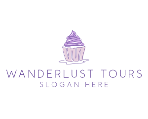 Sweet Cupcake Pastry logo design