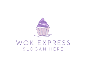 Sweet Cupcake Pastry logo design