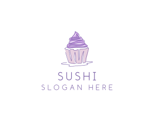 Sweet Cupcake Pastry logo design