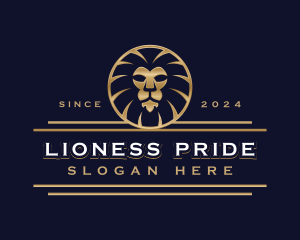 Lion Business Finance logo design