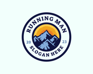 Alpine - Mountain Peak Outdoor logo design