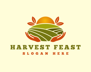 Harvest Field Farm logo design