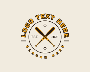 Little League - Baseball Varsity Badge logo design