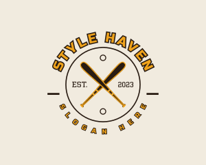 Little League - Baseball Varsity Badge logo design