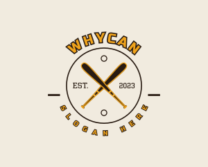Sports Event - Baseball Varsity Badge logo design