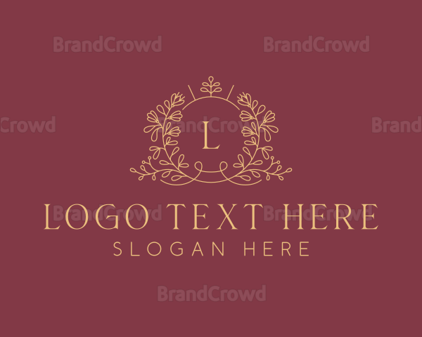 Luxury Wedding Event Logo