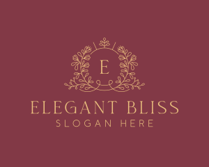 Luxury Wedding Event logo design