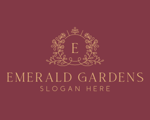 Luxury Wedding Event logo design