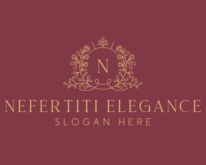 Luxury Wedding Event logo design