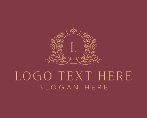 Luxury Wedding Event Logo