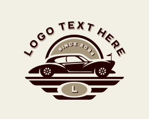 Transport Vehicle Auto Logo