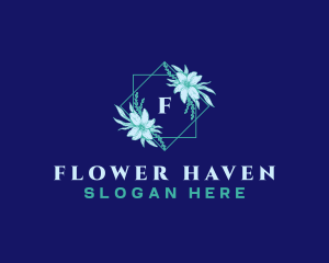 Flower Orchid Florist logo design