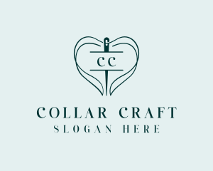 Thread Needle Sewing logo design