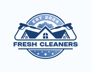 Gutter Cleaner Pressure Washing  logo design