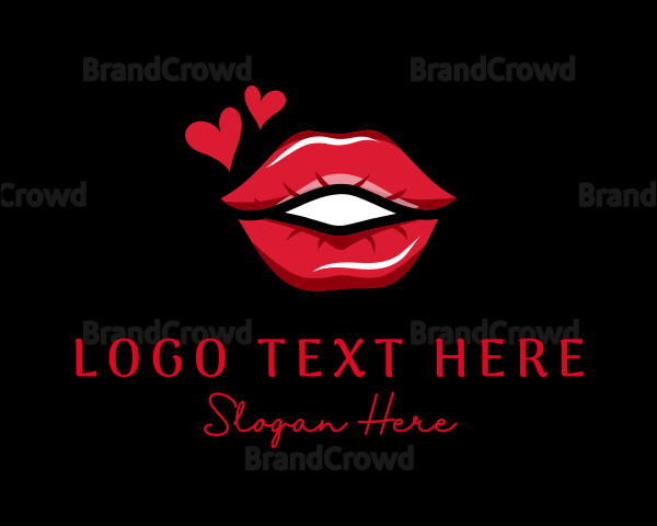 Glossy Lips Cosmetics Logo