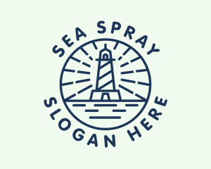 Lighthouse Light Tower logo design