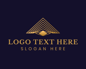 Stocks - Deluxe Pyramid Triangle logo design
