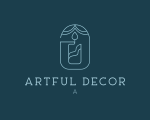 Candle Decor Boutique logo design