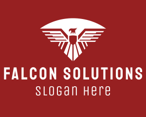 Modern Bird Shield logo design