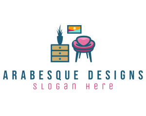 Interior Designer Furnishing logo design