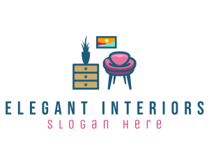Interior - Interior Designer Furnishing logo design