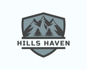 Outdoor Mountain Adventure logo design