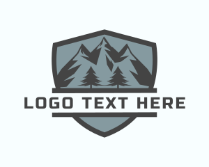 Outdoor Mountain Adventure Logo