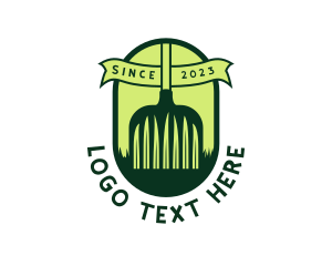 Rake Grass Backyard Logo