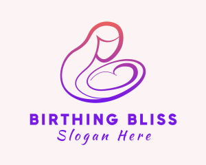 Baby Breast Feeding Clinic logo design